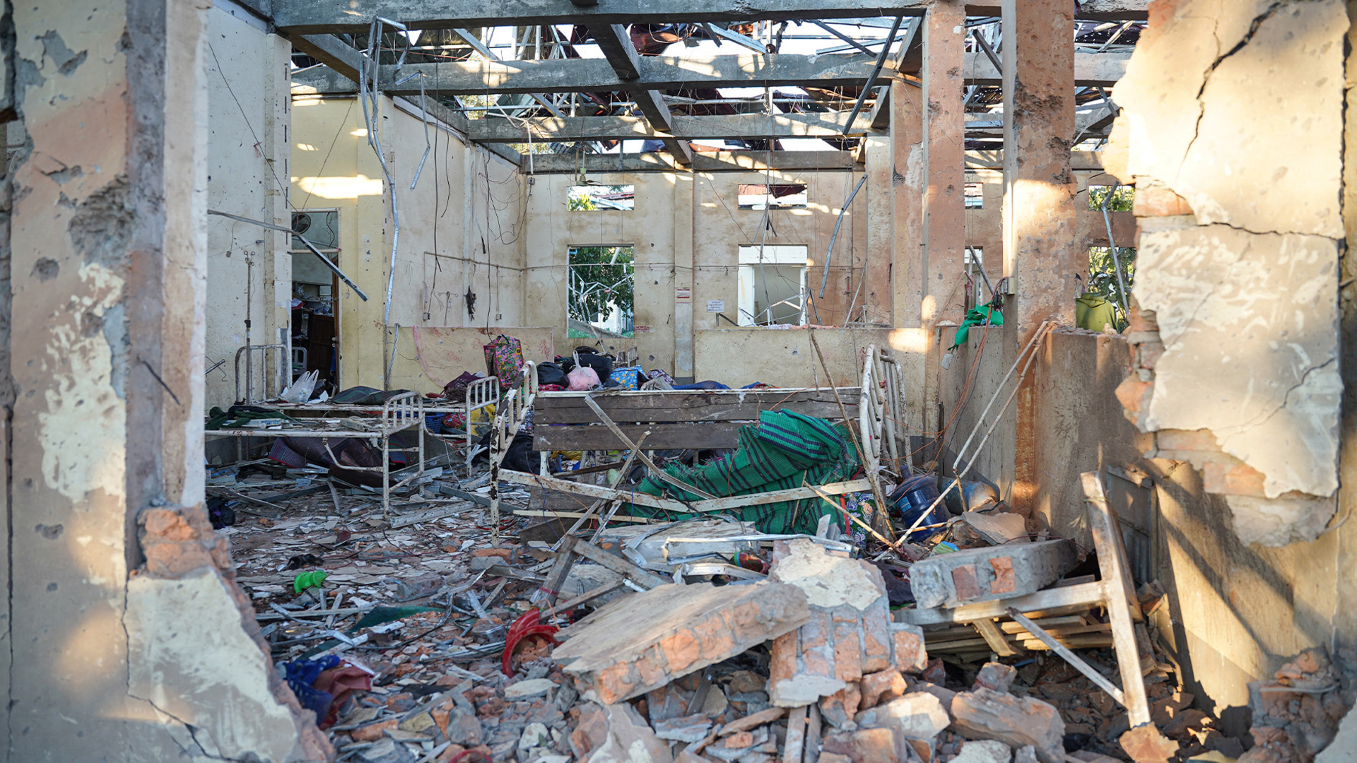 Myanmar junta’s air attack on hospital kills dozens of people