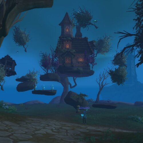 Instead of fixing WoW’s new floating house exploit, Blizzard makes it official