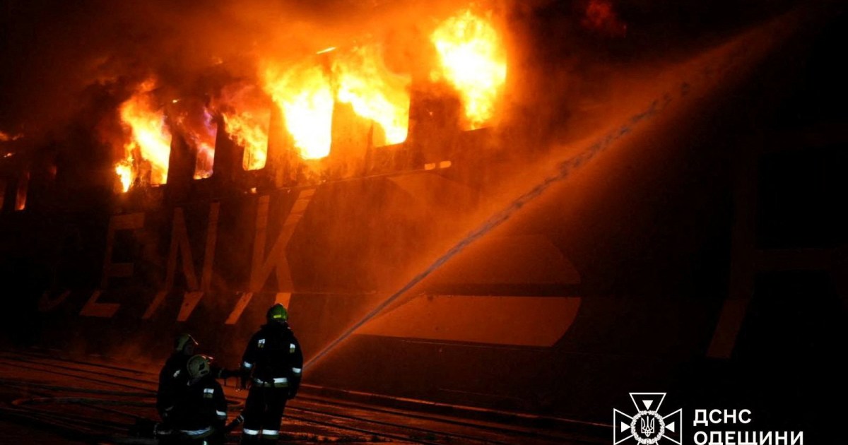 Russia damages Turkish-owned vessels in attack on Ukrainian ports