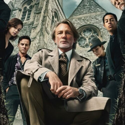 A study in contrasts: The cinematography of Wake Up Dead Man