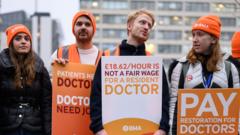 Doctors vote to go ahead with this week’s five-day strike in England