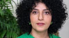 Iranian Nobel laureate taken to hospital after ‘violent arrest’, family says