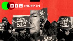 How the Maga world became divided – and what that means for Trump