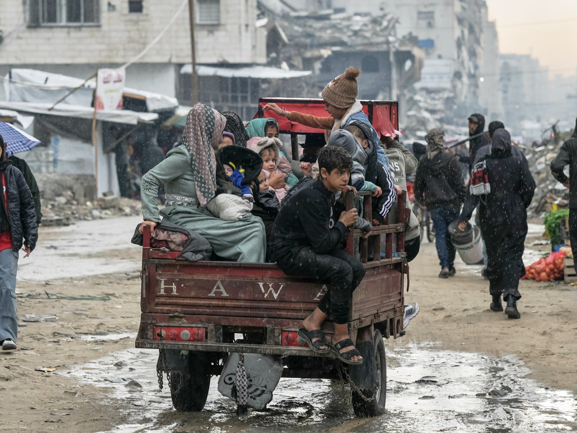 LIVE: Israeli raids across West Bank, Gaza reels from aftermath of storm