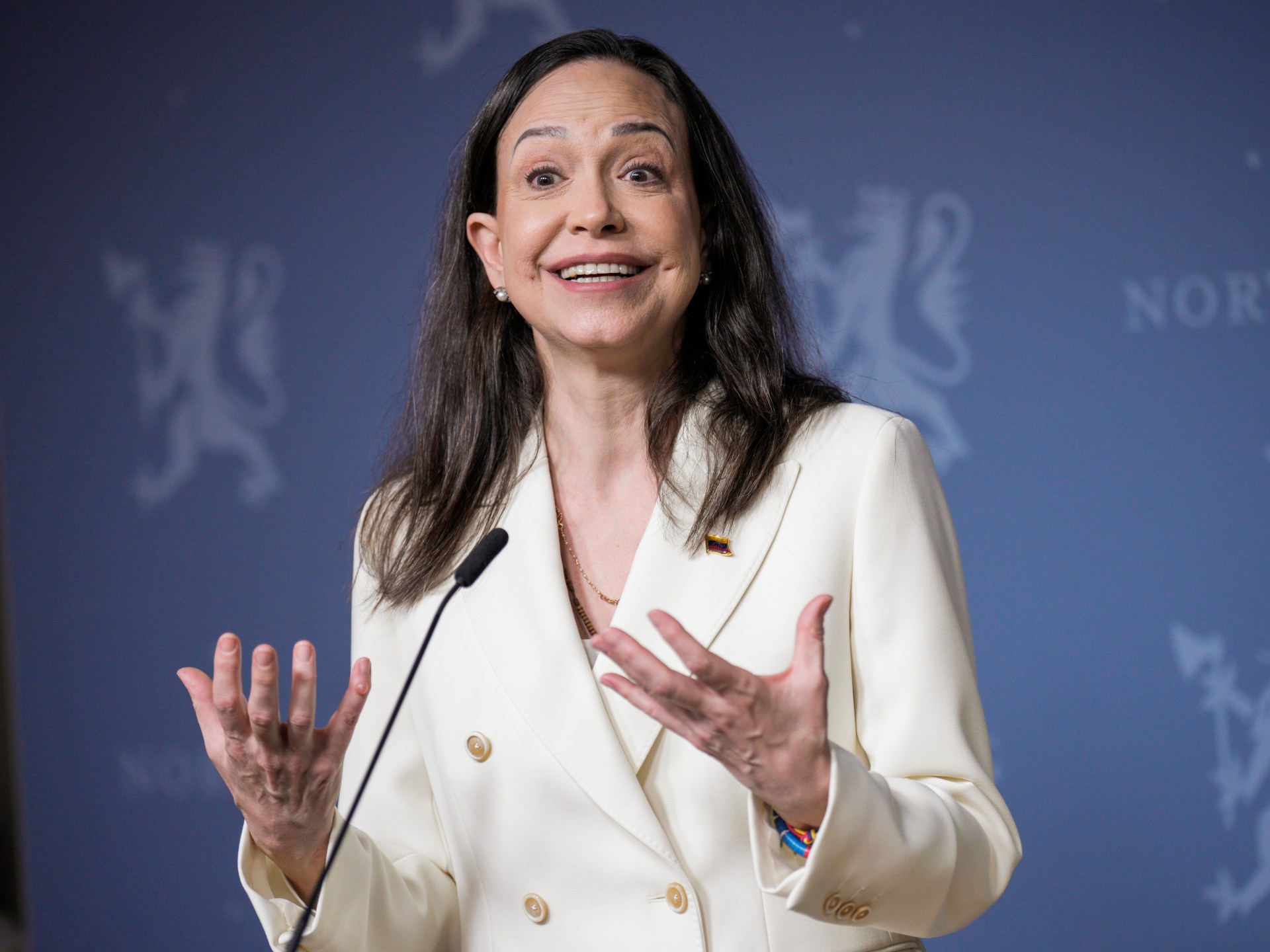 Venezuelan opposition leader Machado injured on covert Nobel Prize trip