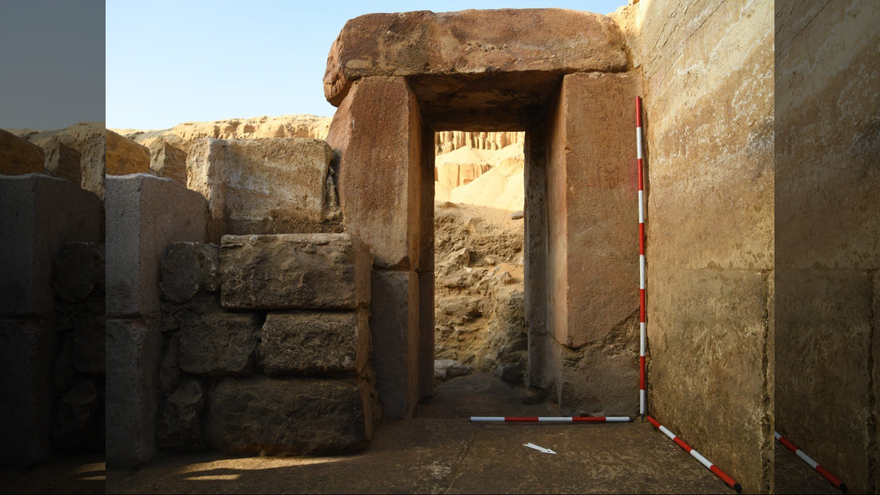 Ancient Egyptian valley temple excavated — and it’s connected to a massive upper temple dedicated to the sun god, Ra