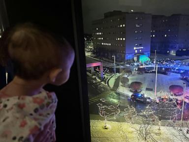 A nightly tradition brings light and hope to children at Michigan hospital