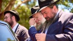 ‘An unspeakable loss’: Funeral takes place for rabbi killed in Bondi shooting
