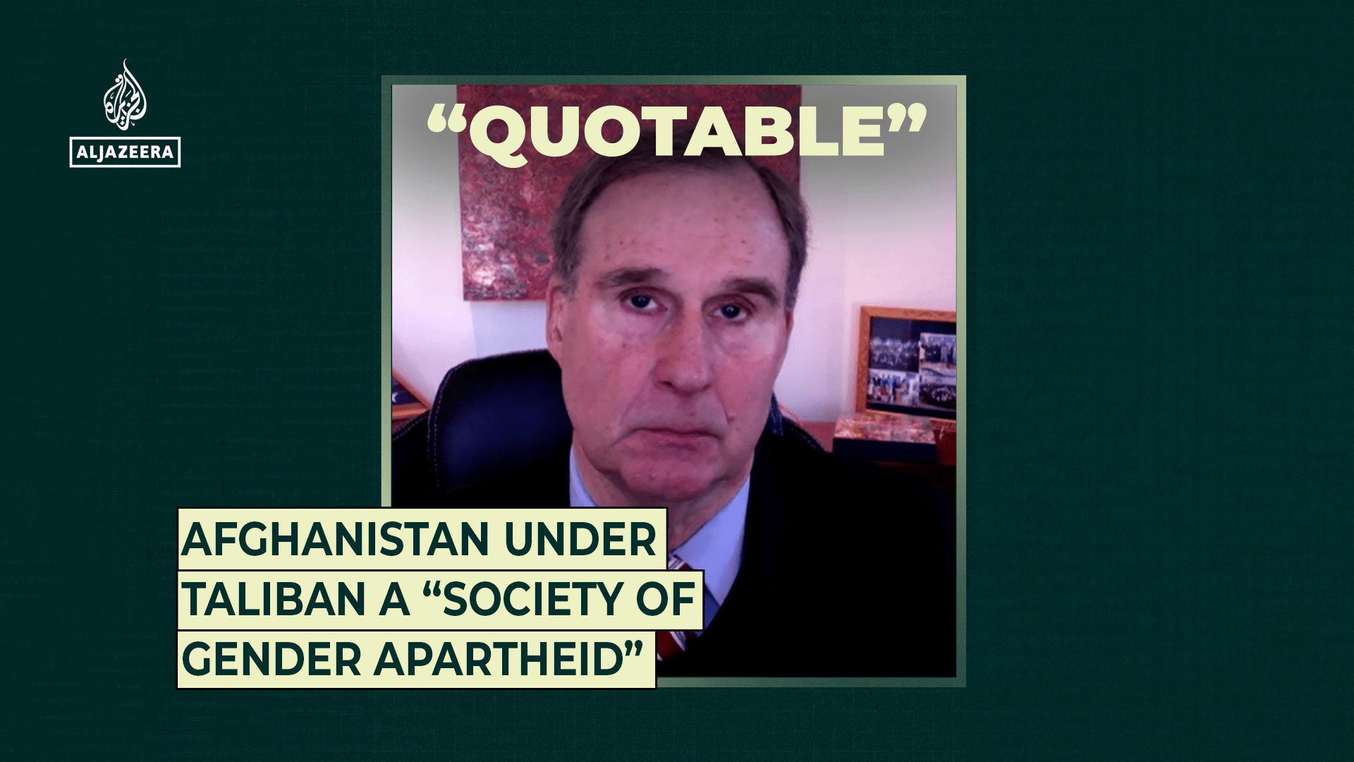 Afghanistan under Taliban a “society of gender apartheid”
