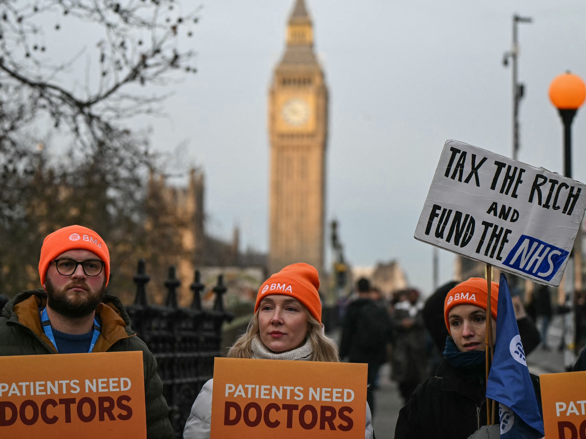 England’s resident doctors begin five-day strike