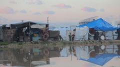 Heavy rains worsen conditions for displaced Gazans, UN warns
