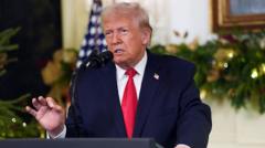 Trump announces ‘warrior dividend’ for troops as he defends economic record