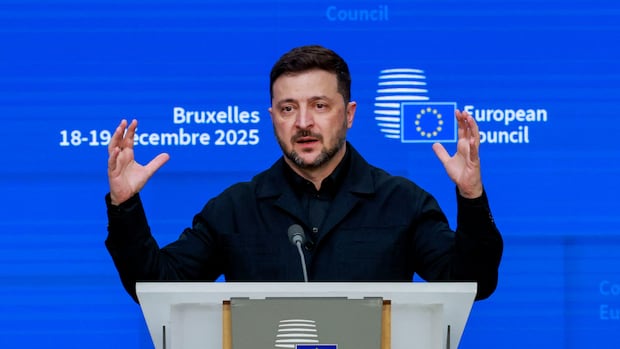 Zelenskyy urges EU leaders to agree on handing over Russian assets