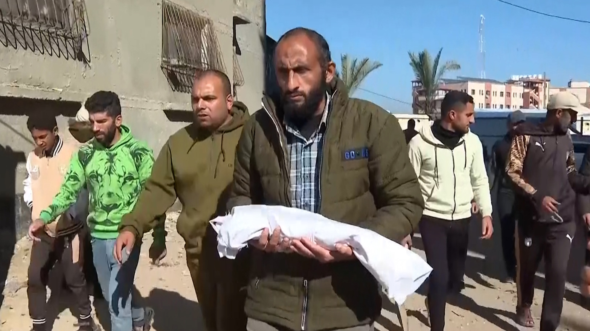 29-day-old baby boy dies of hypothermia as temperatures drop in Gaza