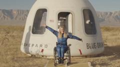 Engineer becomes first wheelchair user to go to space