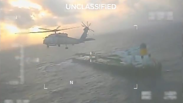 U.S. says it has seized an oil tanker that was last docked in Venezuela