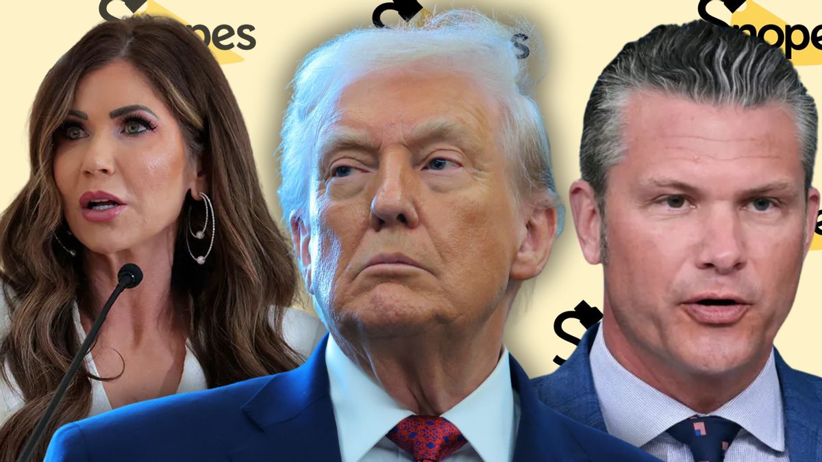 25 rumors involving Trump (or his admin) we investigated in 2025