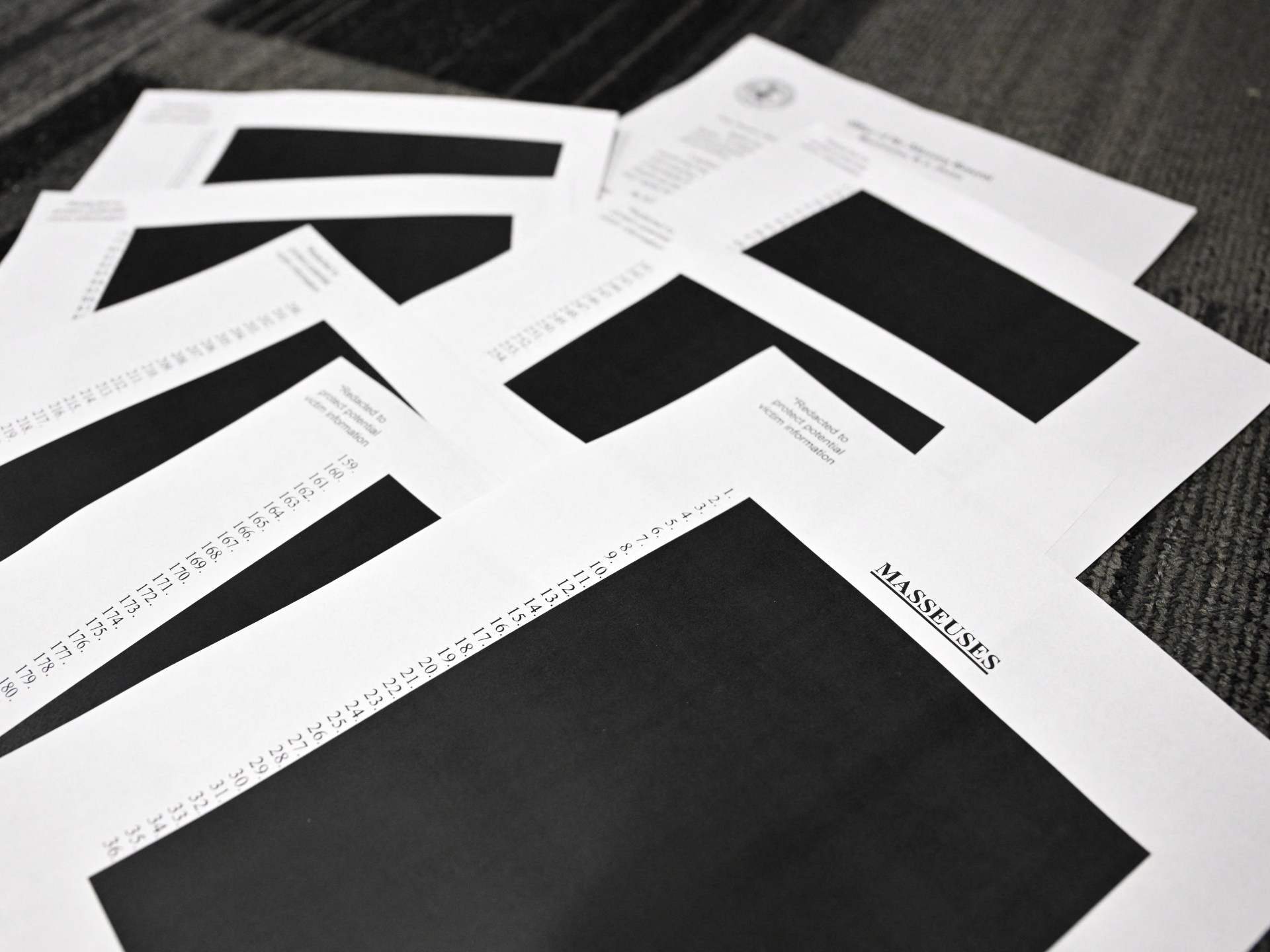 Epstein files: Whose names and photos are in the latest document drop?