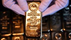 Gold and silver hit records as investors hunt for safety