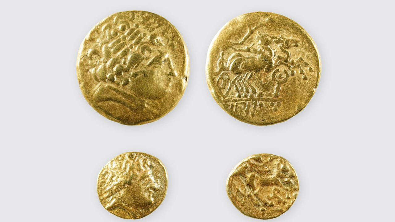 2,300-year-old Celtic gold coins found in Swiss bog