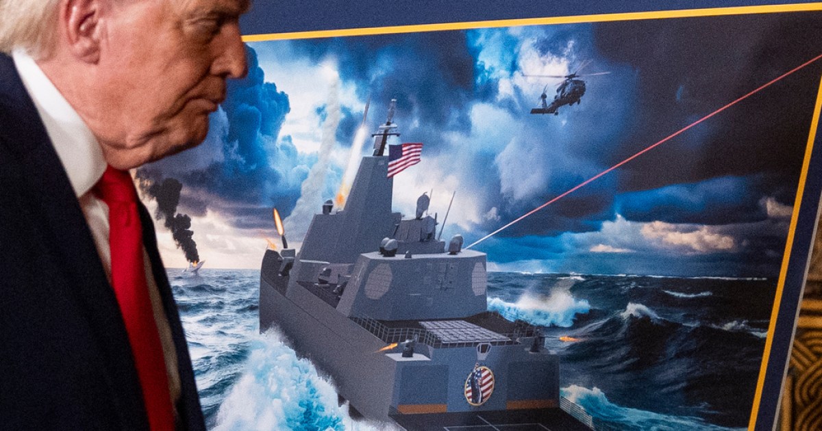 Trump unveils ‘Trump-class’ battleships for US Navy’s ‘Golden Fleet’