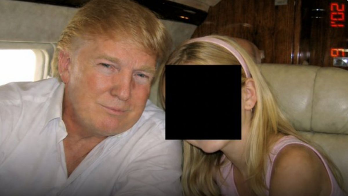 Image of Trump with young girl emerged after Epstein files dropped. There’s no proof it’s real