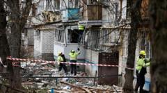 Three killed after Russia launches ‘massive’ attack across Ukraine