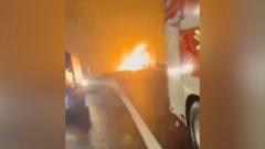 Watch: Huge fireball as tanker explodes on Italian motorway