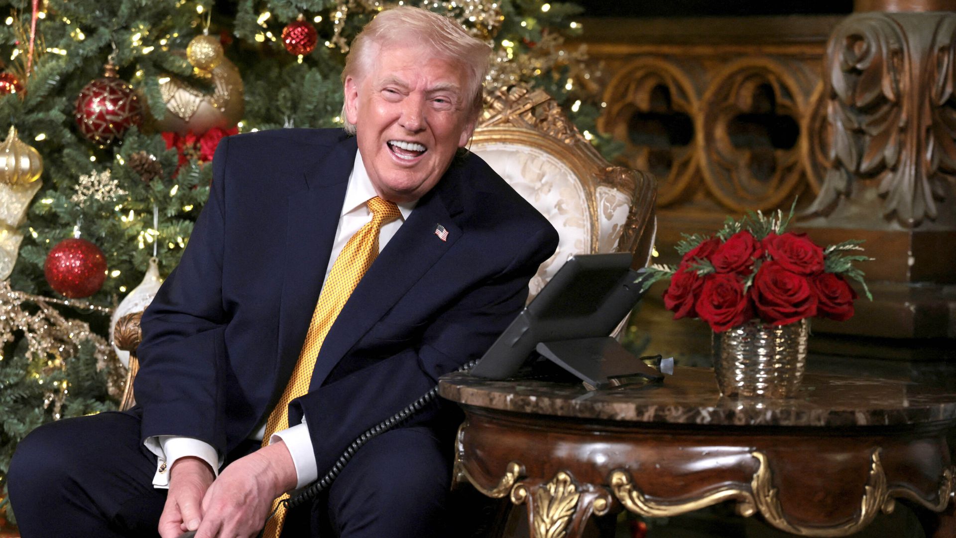 Trump tells children about ‘beautiful’ coal in Christmas calls