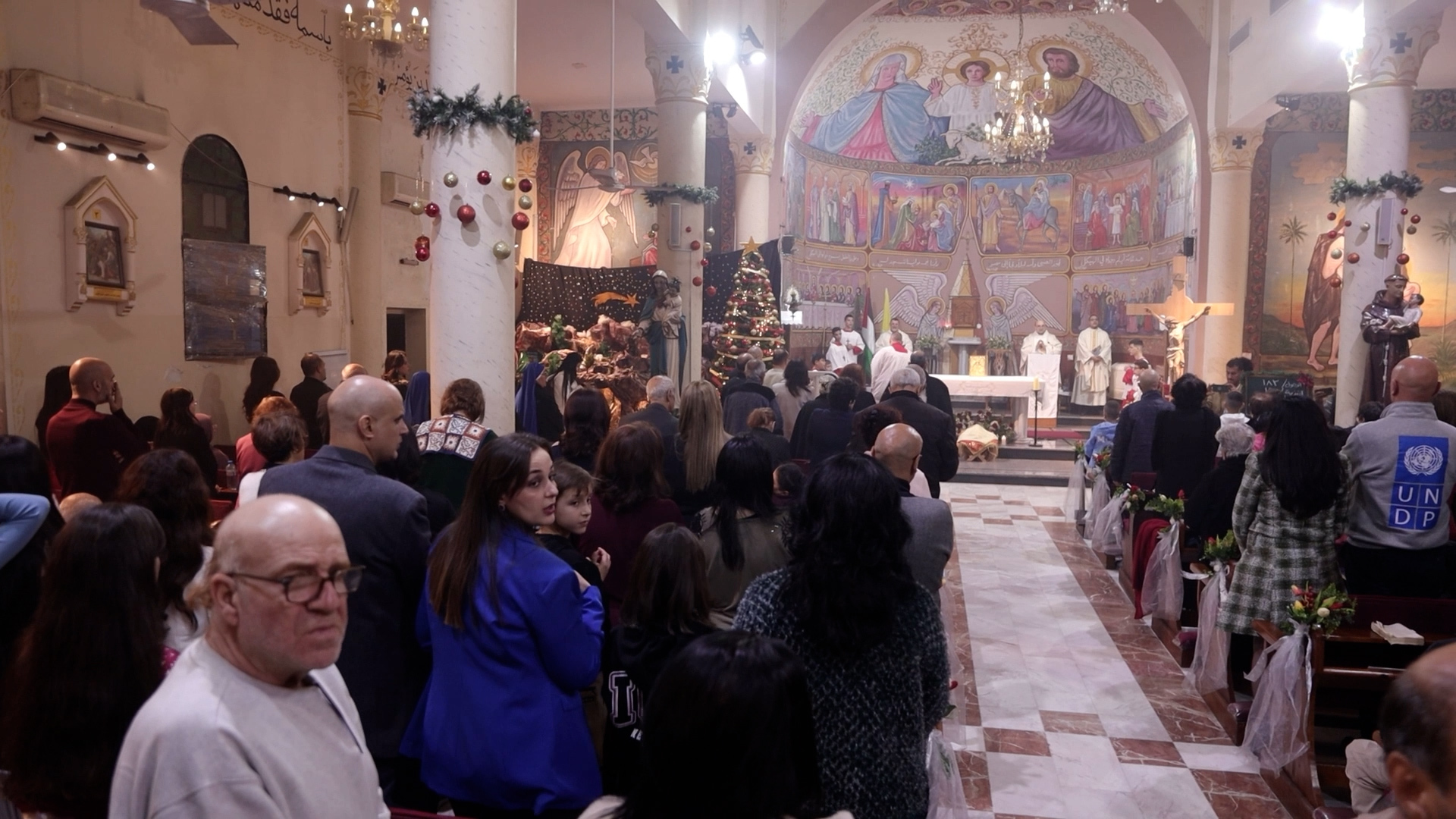 Video: Gaza’s Christians mark first Christmas since fragile ceasefire deal