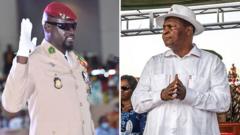 One general, one mathematician: The men competing for power in two African elections