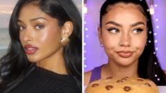 Both of these influencers are successful – but only one is human