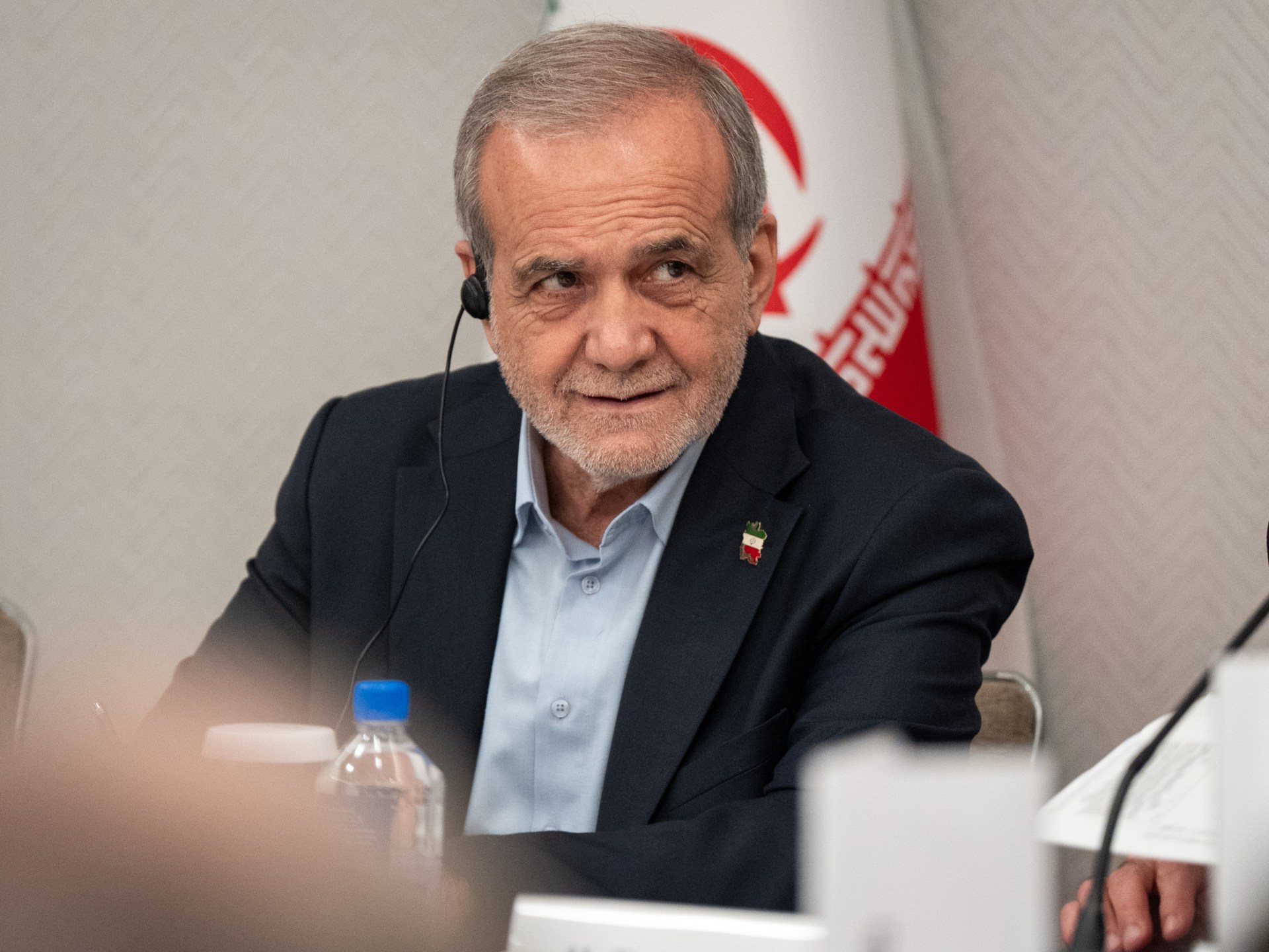 Iran president says US, Israel, Europe waging ‘full-fledged war’ on country