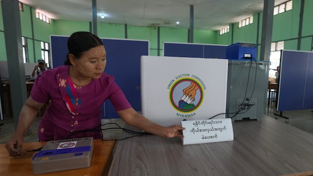 Amid a civil war, polls open in Myanmar for 1st time since military coup 5 years ago