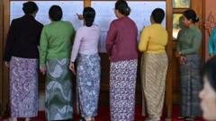 Polls close on first day of Myanmar’s widely criticised ‘sham’ election