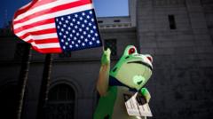 How frogs went from right-wing meme to anti-ICE protest symbol