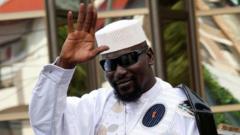 Guinea junta chief wins presidential election by landslide