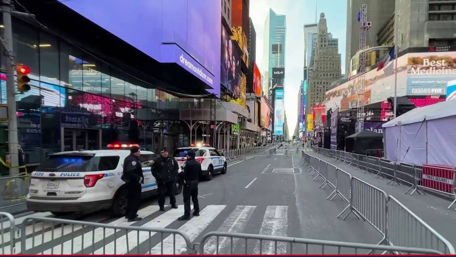 Security concerns ahead of New Year’s Eve celebrations