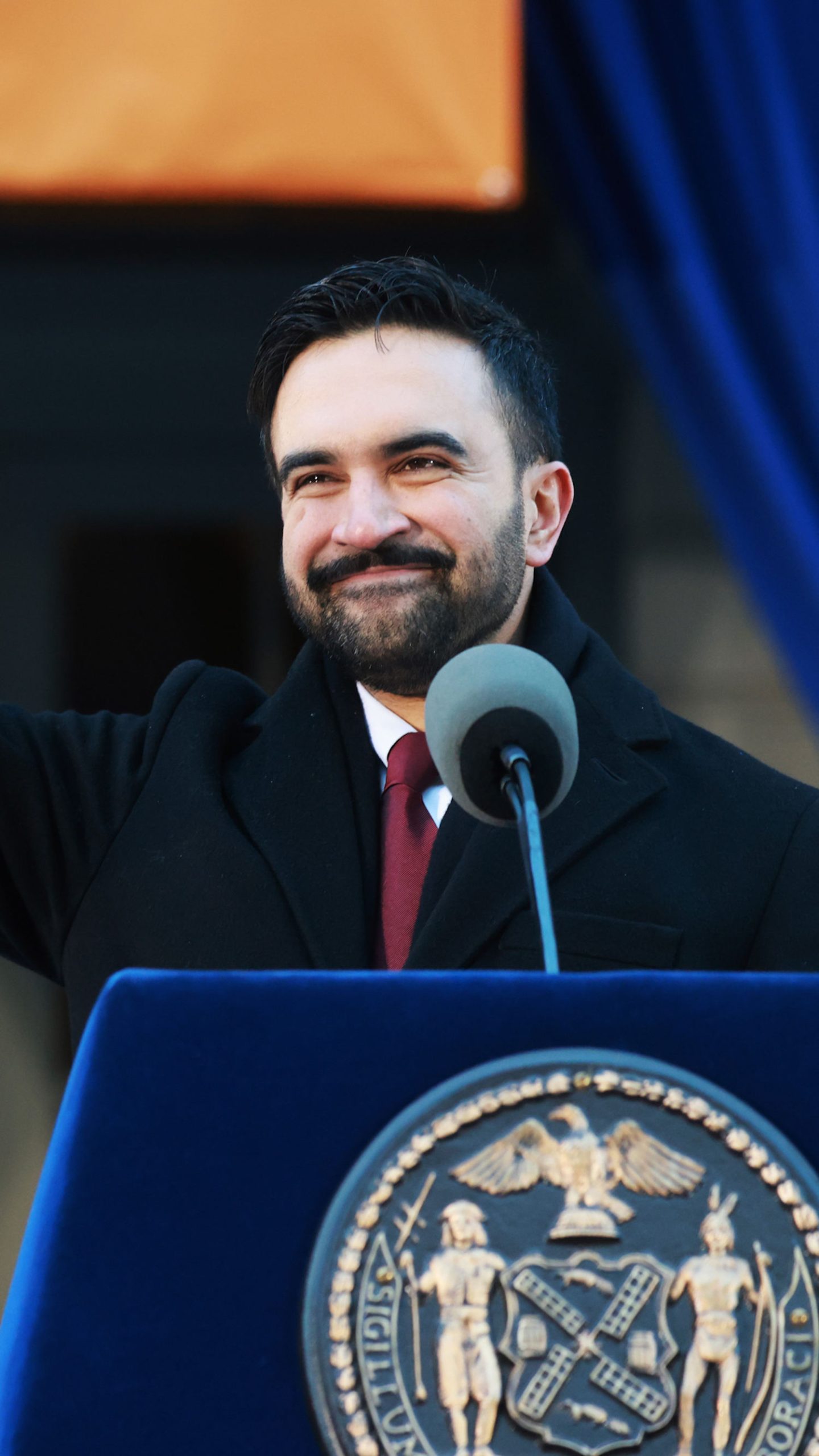 Zohran Mamdani inaugurated at New York City Hall