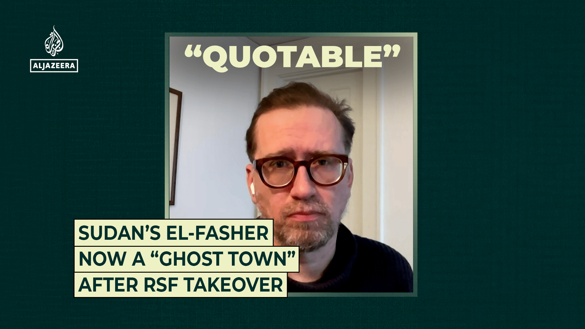 Sudan’s el-Fasher now a “ghost town” after RSF takeover