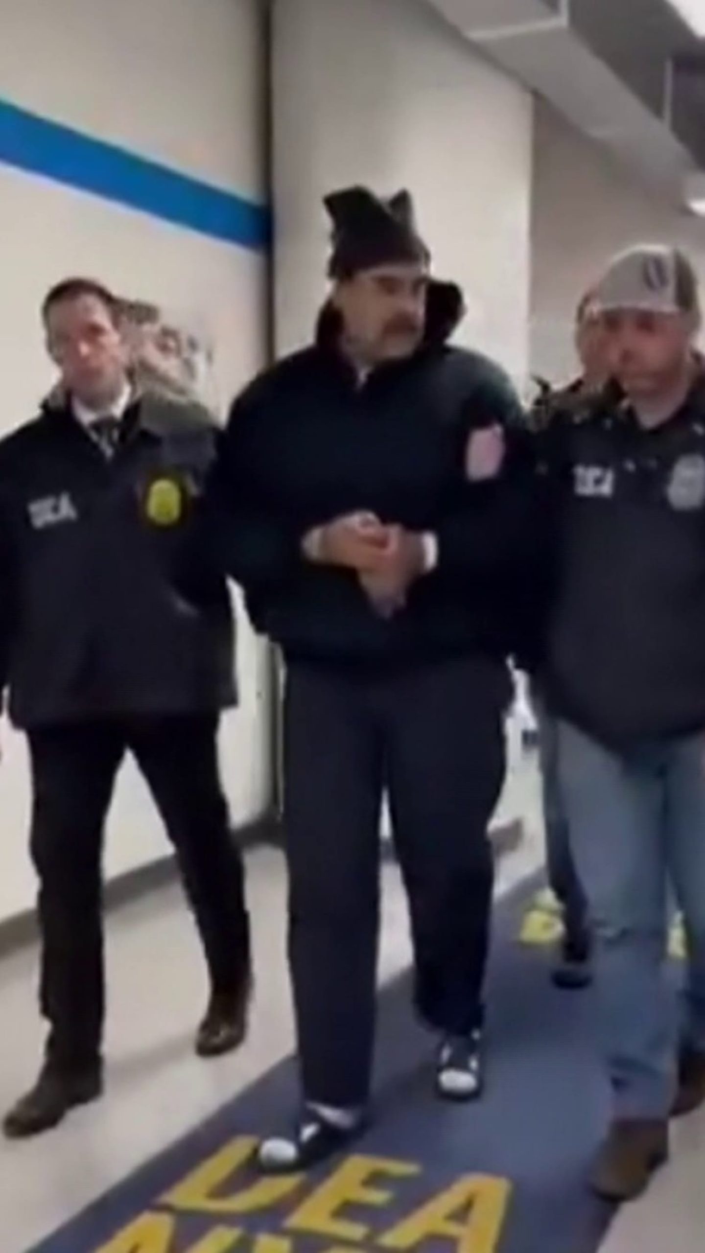 Video shows Maduro in DEA custody in New York