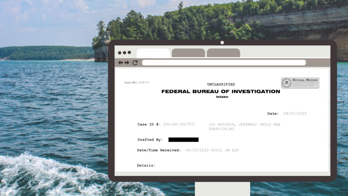 Unverified FBI tip claims Trump witnessed Epstein victim’s baby being killed, dumped in Lake Michigan