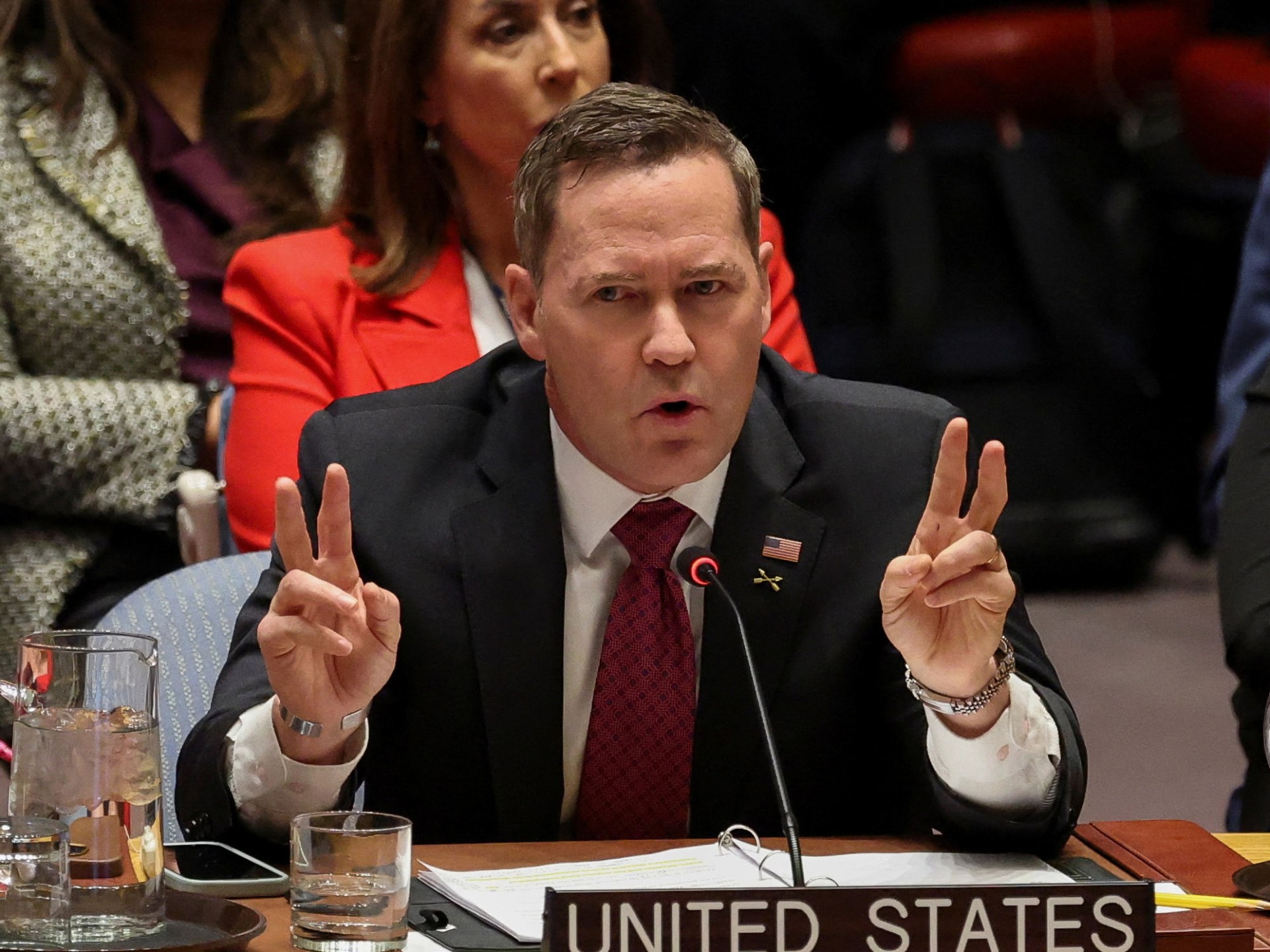 Maduro not a head of state, US says at UN Security Council