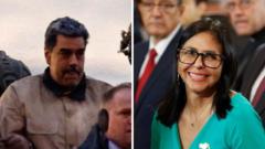 Venezuela swears in interim president after defiant Maduro pleads not guilty in US court
