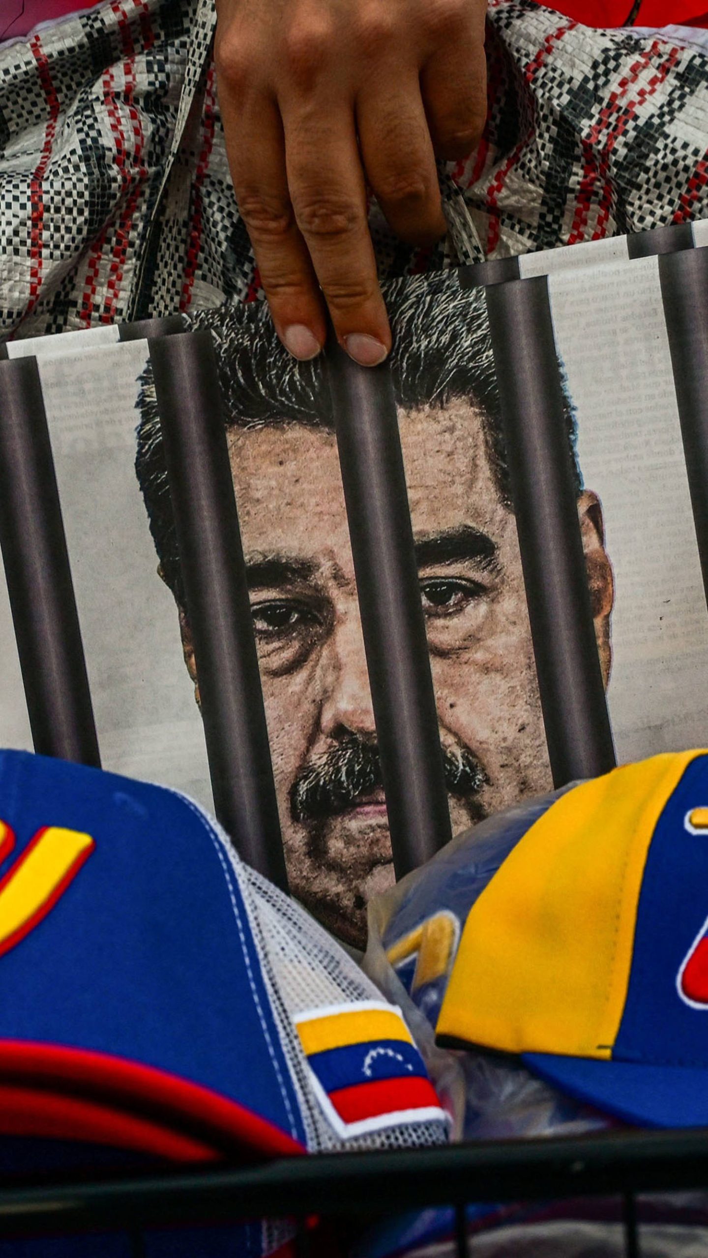 View from the courtroom for Maduro’s first appearance