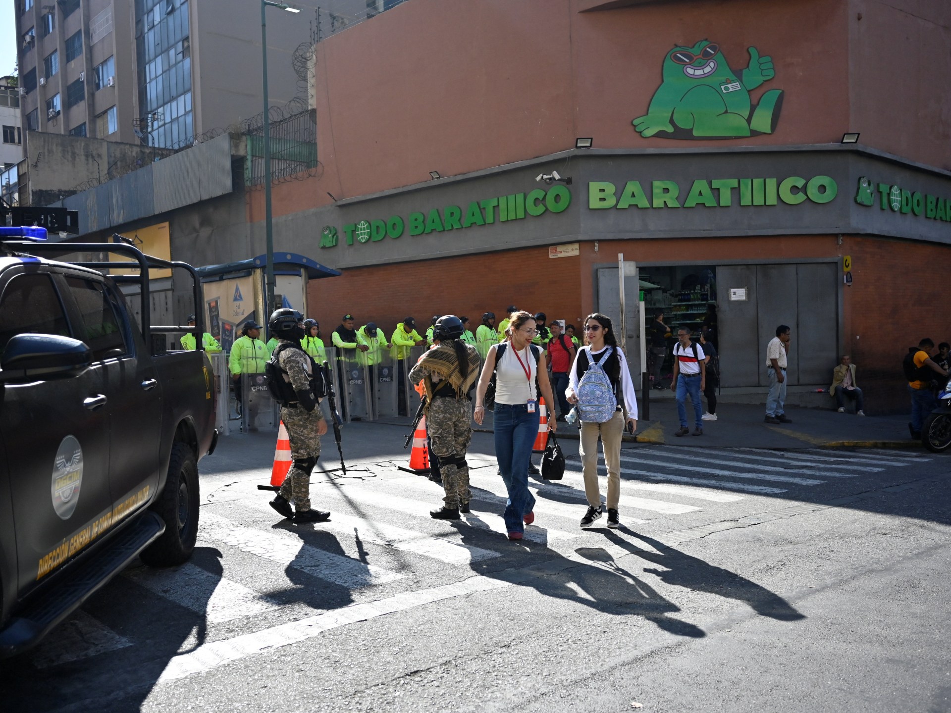 Price hikes, queues and tension: Venezuela shoppers uneasy after US bombing