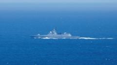 Russia sends navy ships to guard oil tanker being pursued by US forces