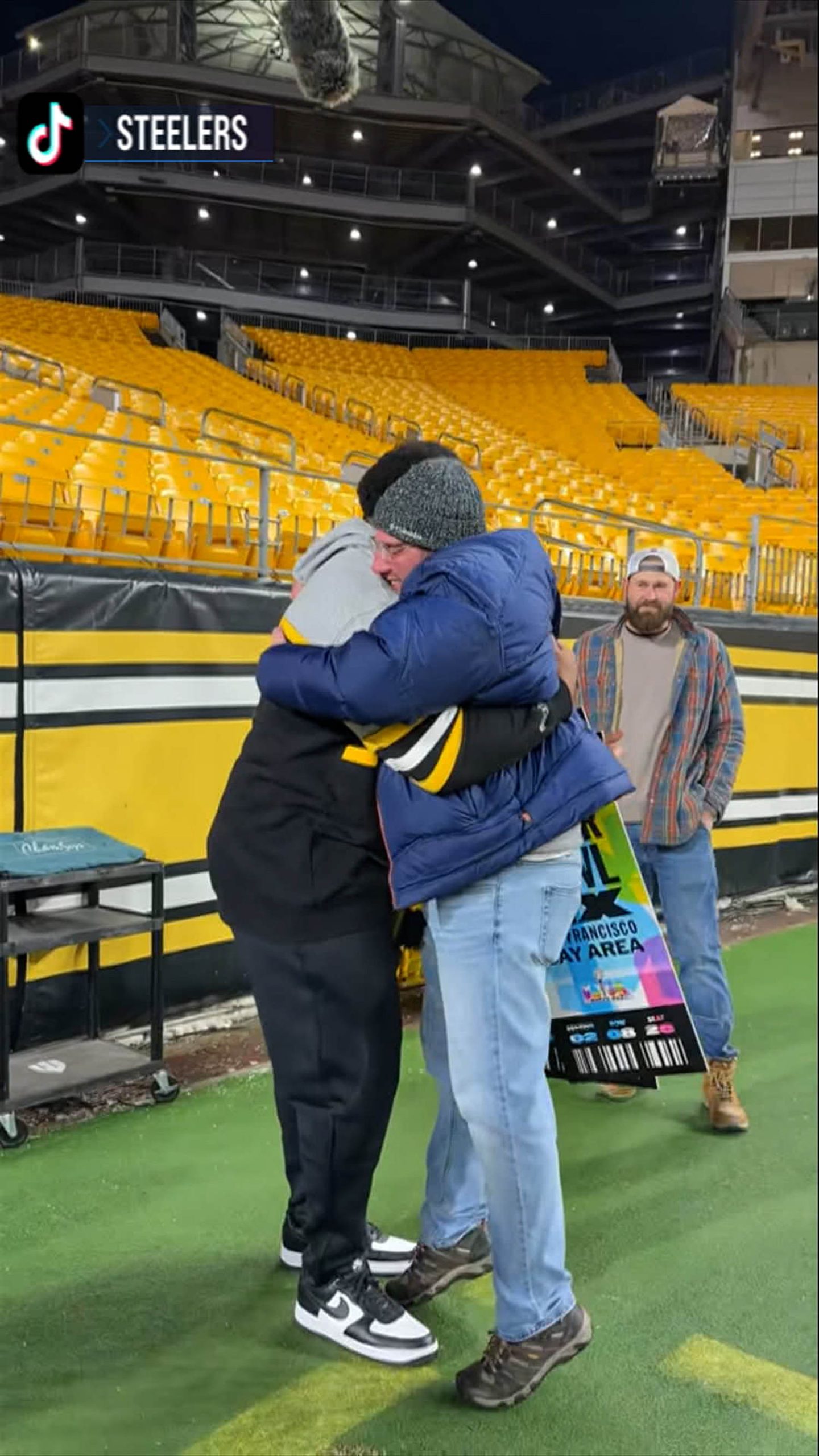 Steelers give Super Bowl tickets to food bank founder