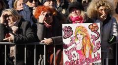 Crowds line Saint-Tropez streets for Bardot funeral