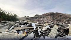 One dead, dozens trapped after giant landfill collapses in Philippines